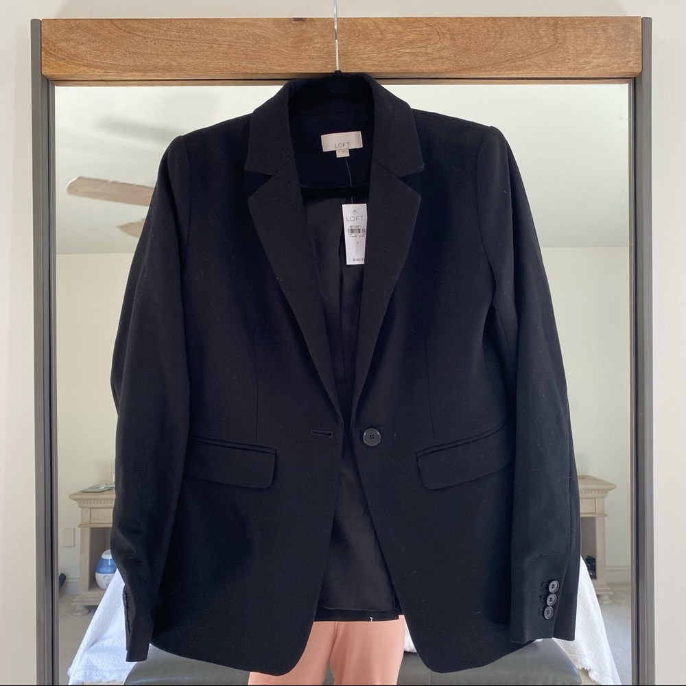 Loft Black Blazer - New with tags